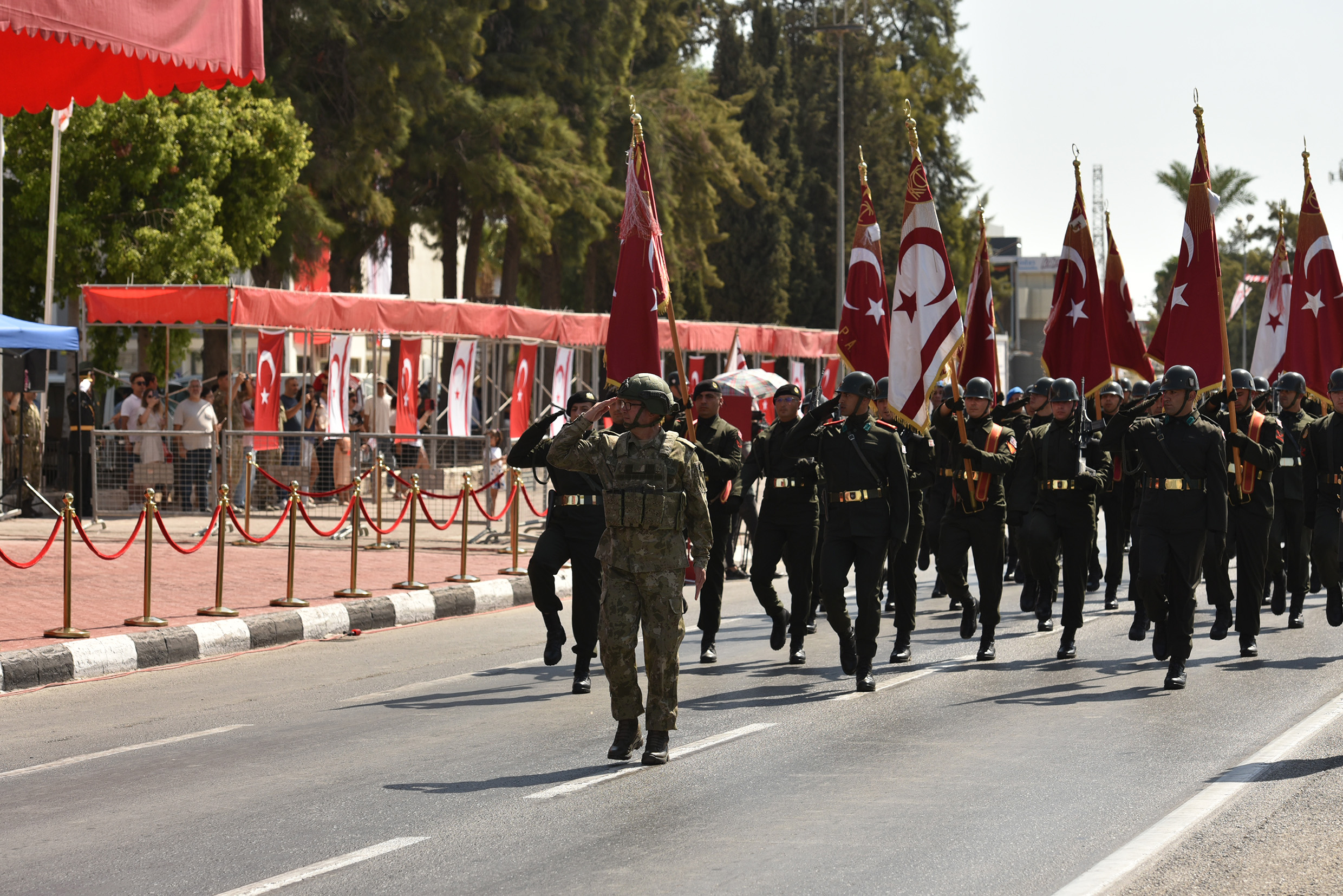 30 Ağustos Zafer Bayramı dolayısıyla resmigeçit töreni düzenlendi