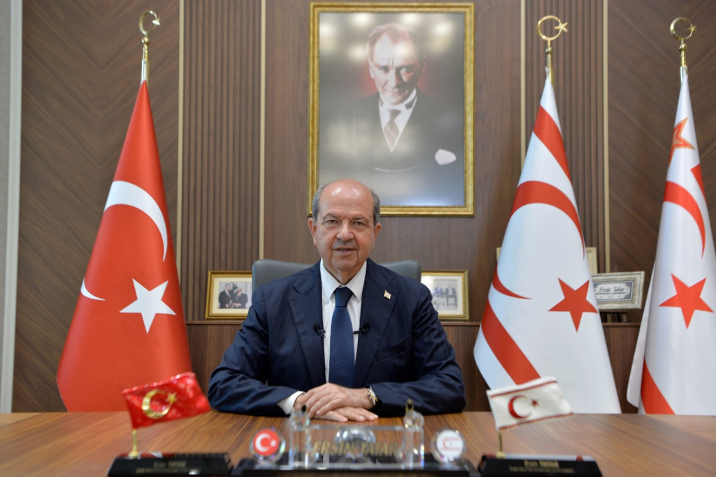 Cumhurbaşkanı Ersin Tatar’dan Rum liderliğinin ilkel zihniyetine sert tepki