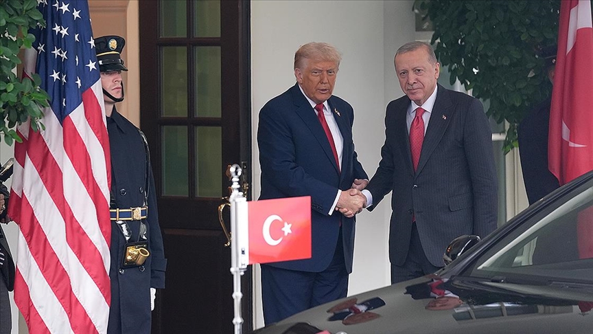 Altı yıl sonra Beyaz Saray’da: Erdoğan-Trump görüşmesi başladı