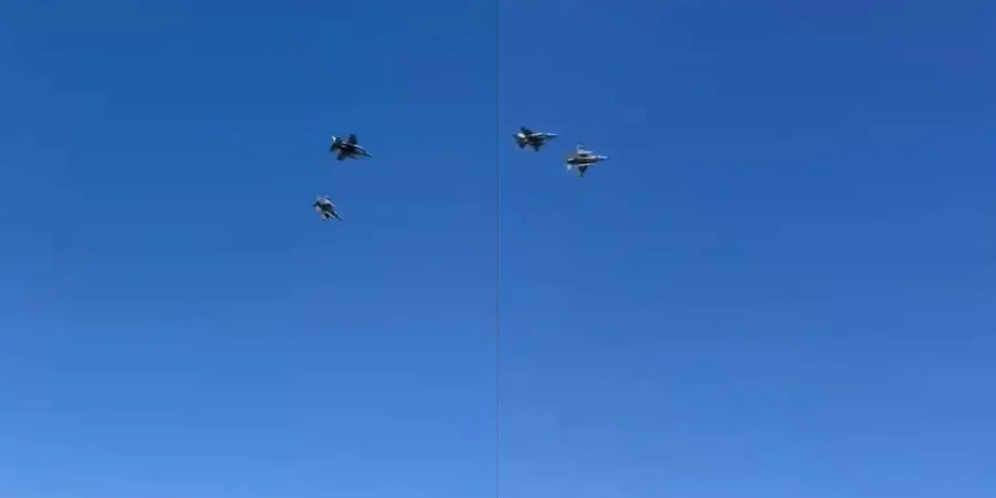 Rum provokasyonu: Yunan F-16’ları Lefkoşa semalarında taciz uçuşu gerçekleştirdi