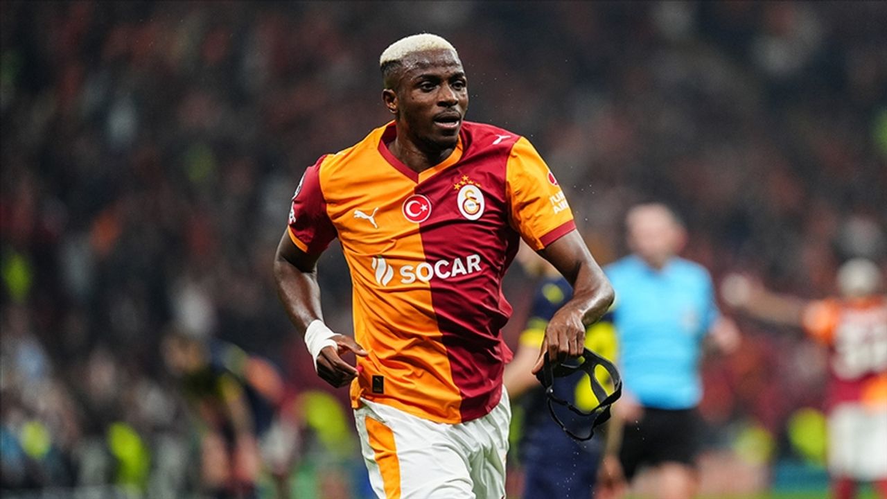 Victor Osimhen attığı gollerle Galatasaray’ı sırtlıyor