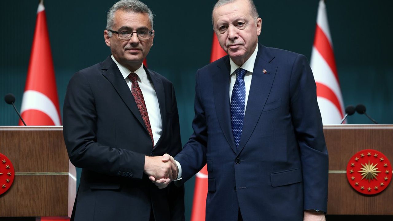 Erdoğan’dan Erhürman’la paylaşım
