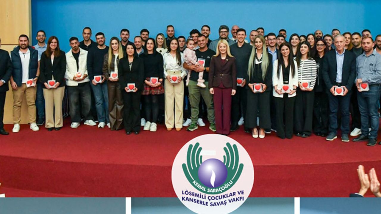 Kıbrıs’taki kök hücre donörleri onuruna etkinlik