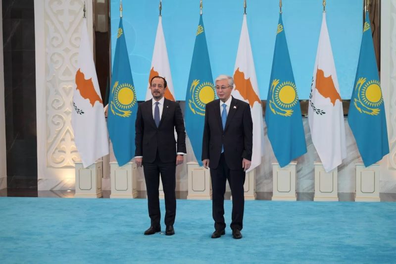 Hristodulidis’ten Kazakistan’a “Kıbrıs sorunundaki ilkeli duruşu” için teşekkür