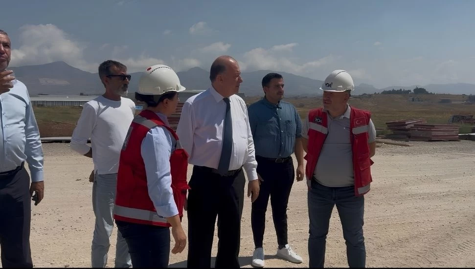 Dinçyürek: Yeni Lefkoşa ve Karpaz Hastanesi yapımı hızla devam ediyor