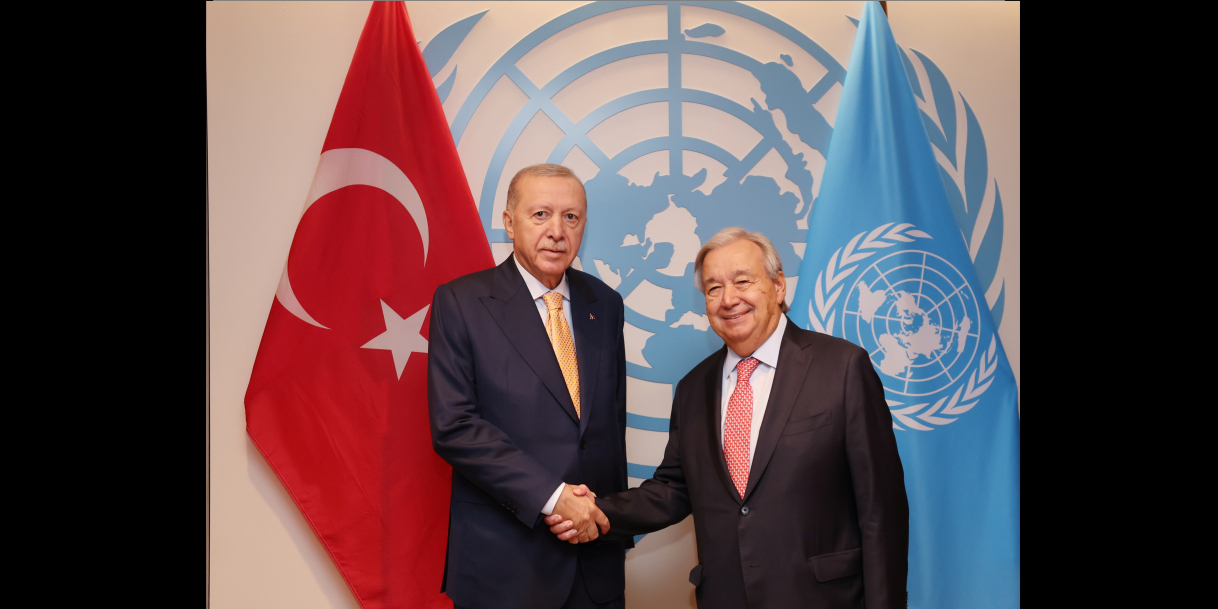 Erdoğan, Guterres’le görüştü