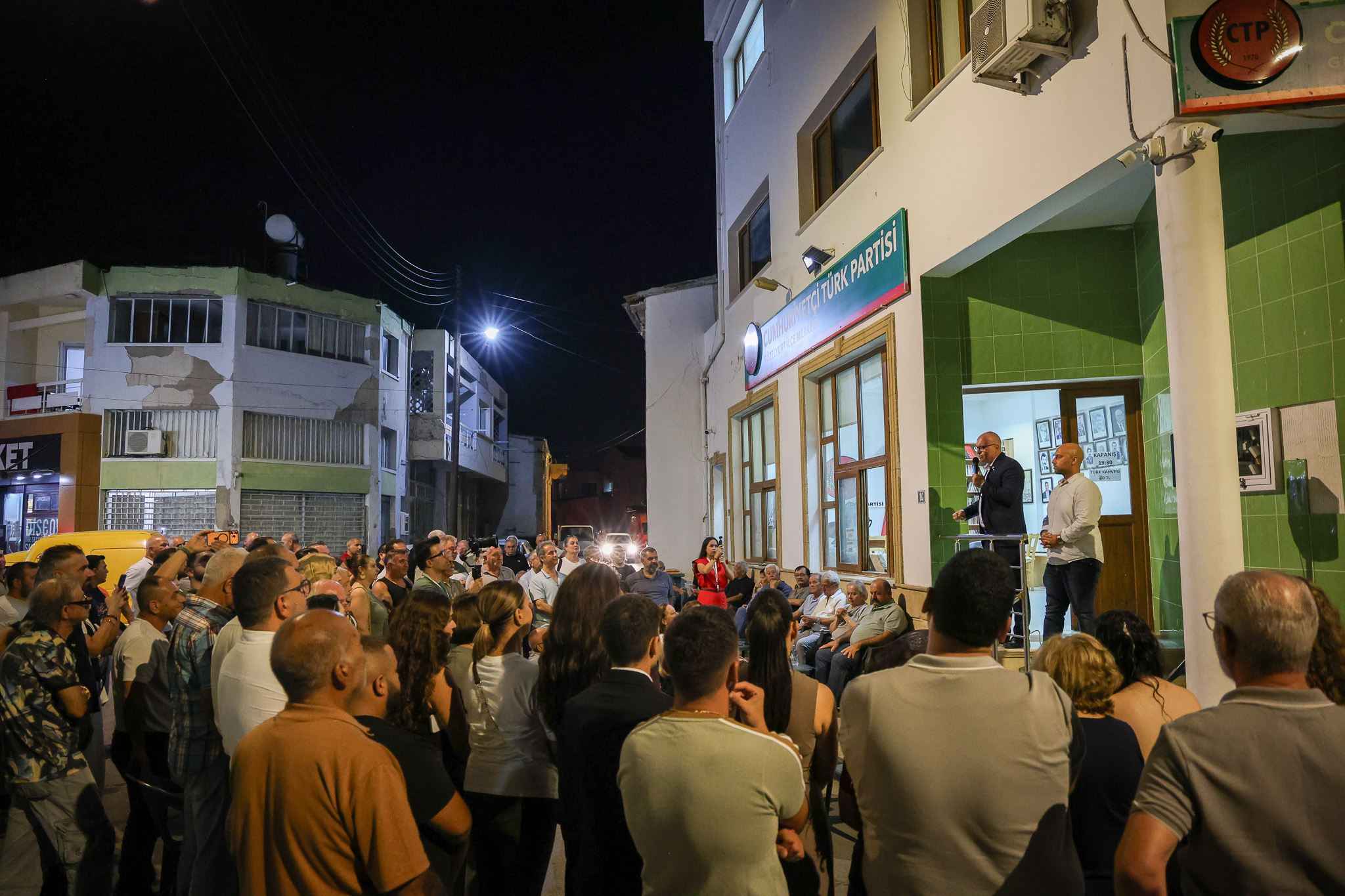 CTP kitle toplantılarına Güzelyurt’ta devam etti: İlk iş nüfusu belirleyeceğiz