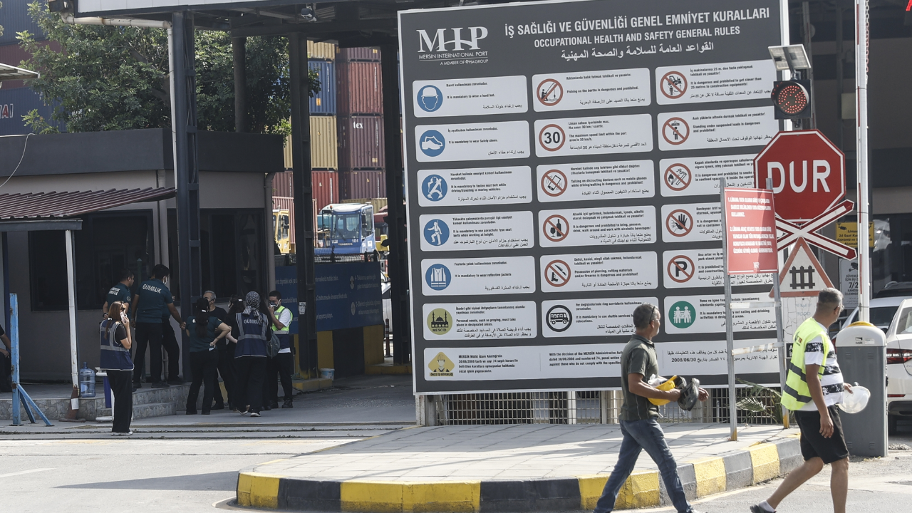 Mersin Limanı’nda kimyasal sızıntı: 35 kişi etkilendi