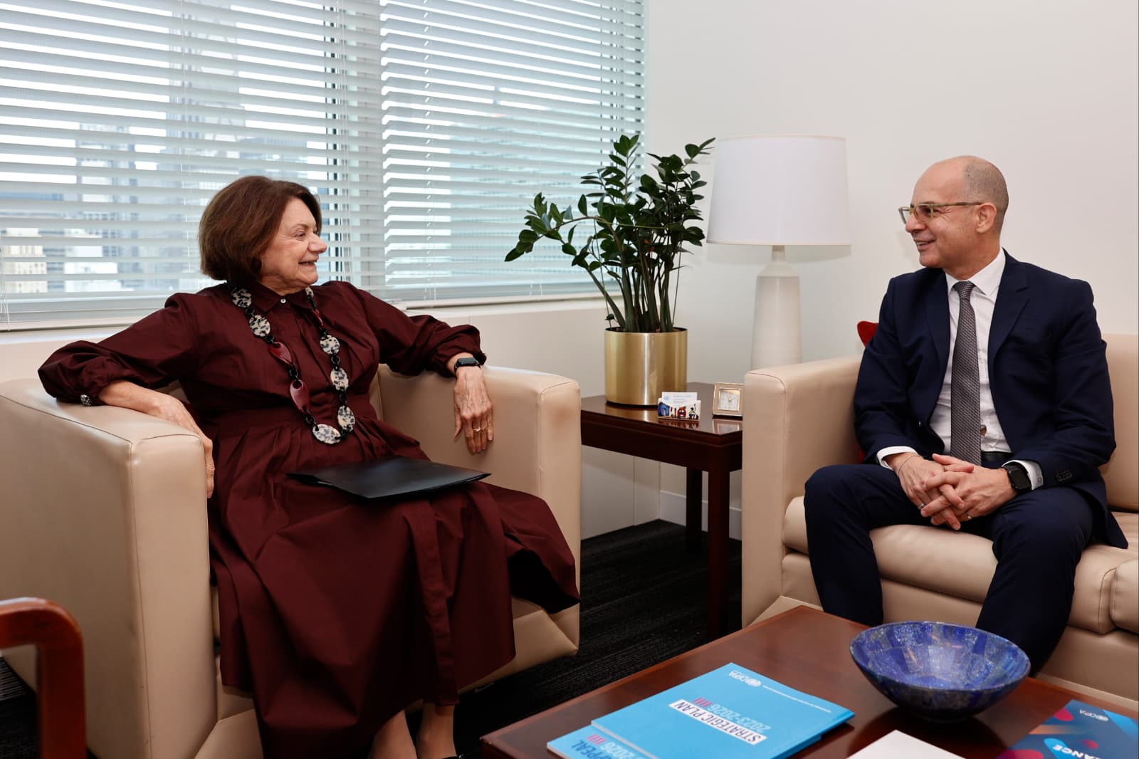 Cumhurbaşkanlığı Müsteşarı Mehmet Dânâ’dan New York’ta yoğun diplomatik temaslar