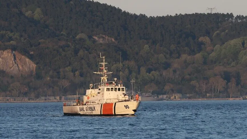 Silivri açıklarında gemi kazası